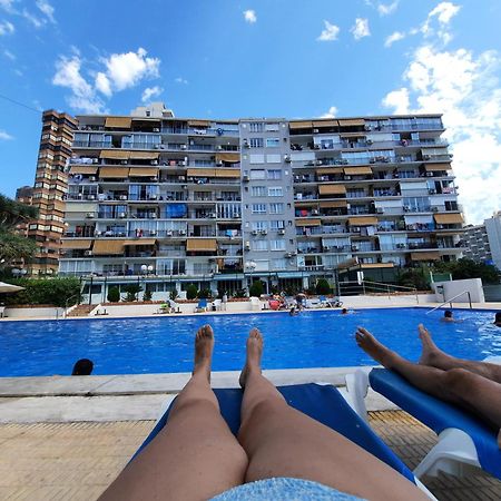 Happy Loix Wifi Aa Garage Pool Apartman Benidorm Kültér fotó