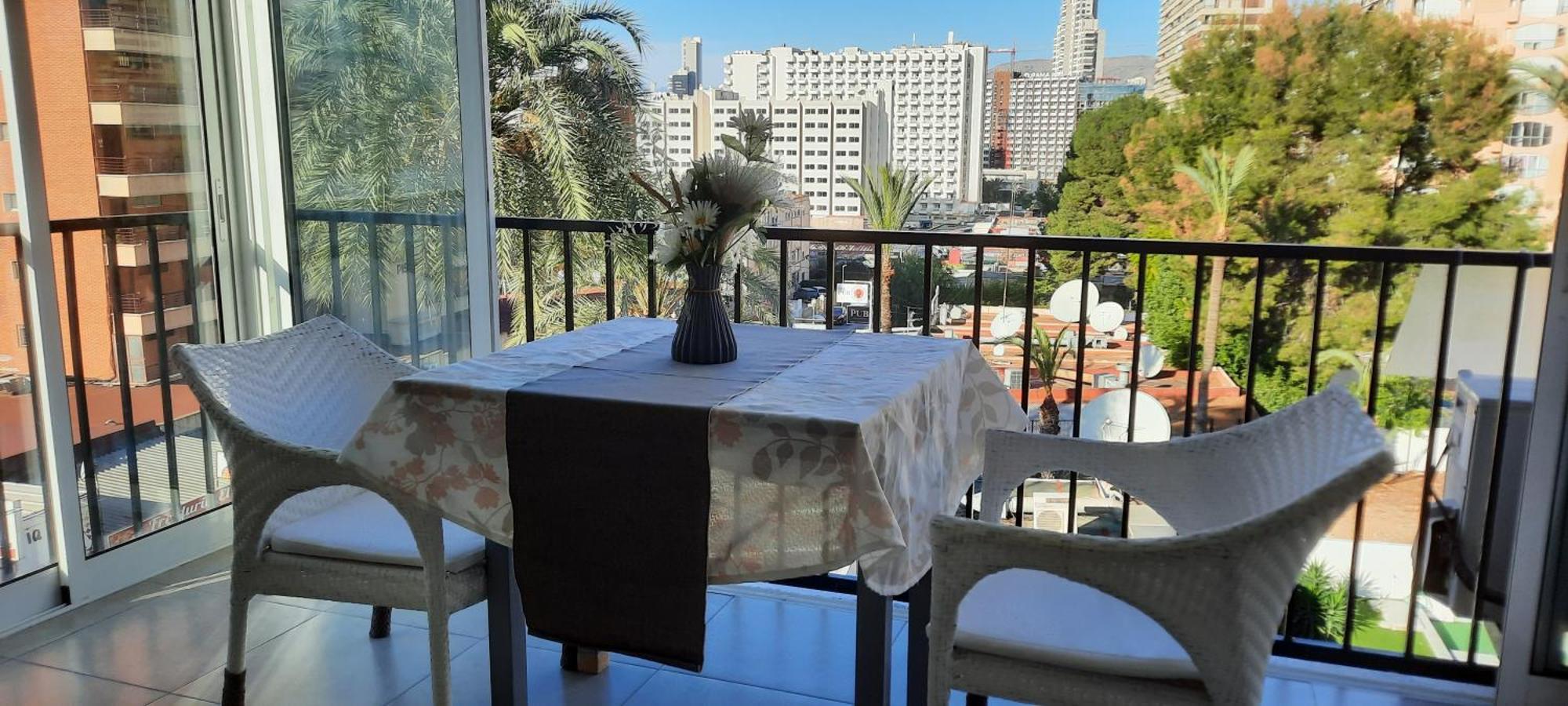Happy Loix Wifi Aa Garage Pool Apartman Benidorm Kültér fotó