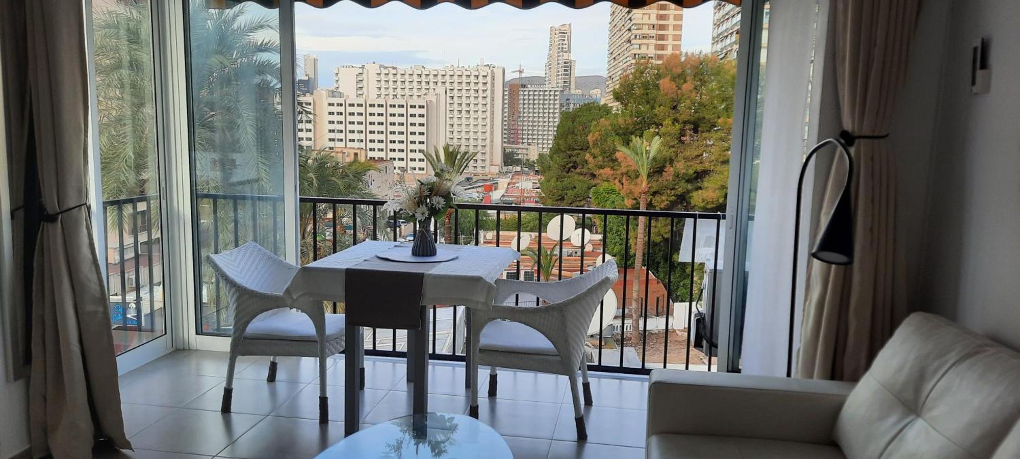 Happy Loix Wifi Aa Garage Pool Apartman Benidorm Kültér fotó